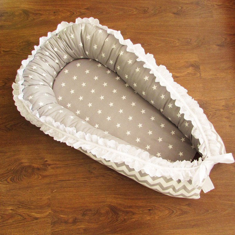 Baby nest for newborn, babynest, sleep bed, cot,baby cocoon,sleep nest,co sleeper,sleep nest,newborn baby nest. - Image 3