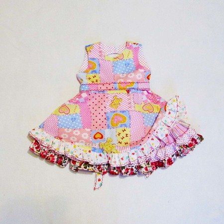 babygirls dress pdf pattern 80-110cm sewing