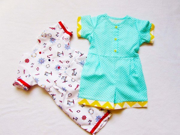 Romper for baby and toddler,Overalls  girl boy baby children clothes, children's sewing pattern and instruction,to fit 3 months to 3 years