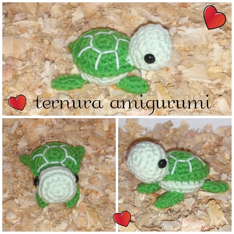 Tortoise turtle crochet pattern PDF english-deutsch-dutch - Image 3