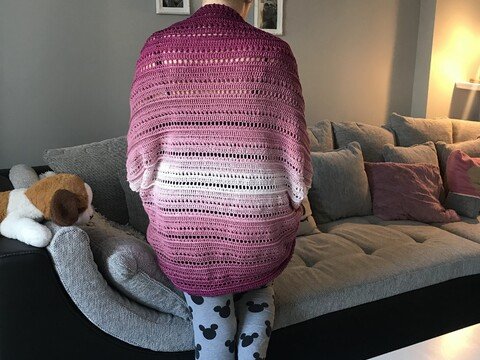 Häkelanleitung Seelenwärmer "Zarte Versuchung"