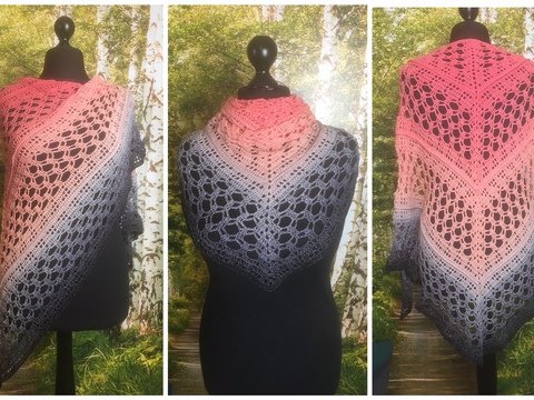 Dimholt shawl