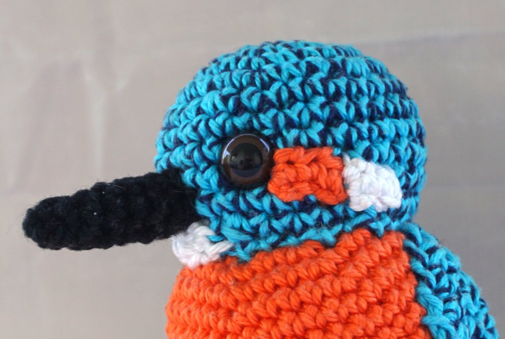 Häkelanleitung Eisvogel - Bild 2