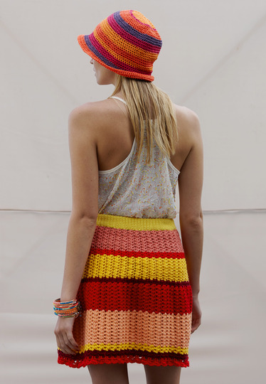 Häkelanleitung Krempenhut Dawny   Stufenrock Dufina