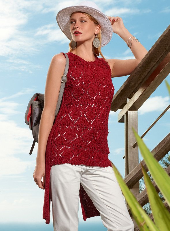 Strickanleitung Top Dorée