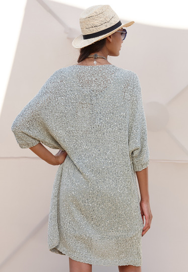 Strickanleitung verschlusslose Jacke Halina