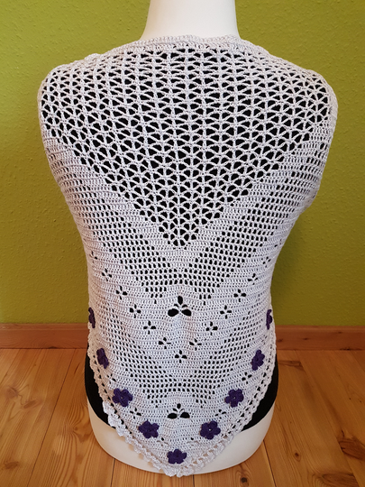 Häkelanleitung Tuch Angel Flower Version 2 "Blüte"