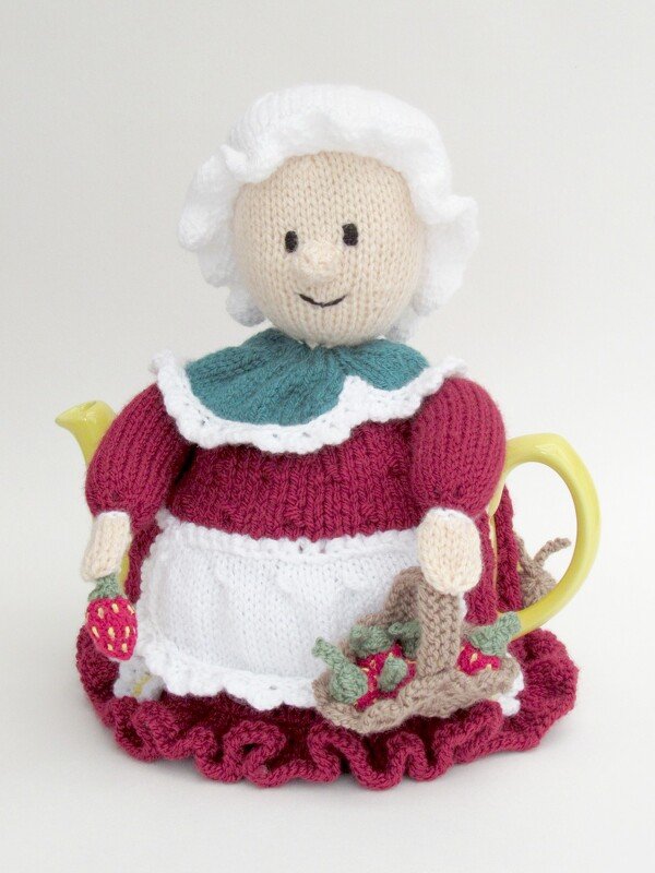Devonshire Strawberry Picker Tea Cosy