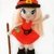 Crochet pattern of Annie, the little witch PDF english-deutsch-dutch doll XL