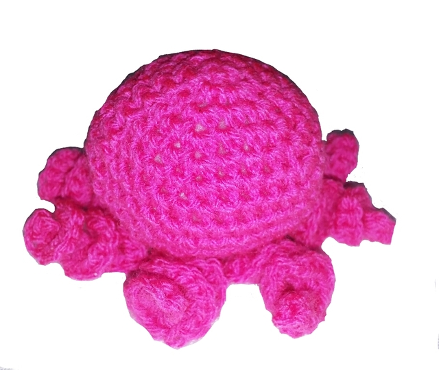 Crochet mini octopus pattern amigurumi PDF english-deutsch-dutch