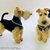 102 Crochet Pattern - Welsh Terrier dog with wire frame - Amigurumi PDF file by Chirkova CP