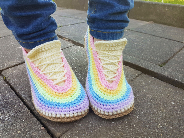 Crochet pattern sneaker No 3