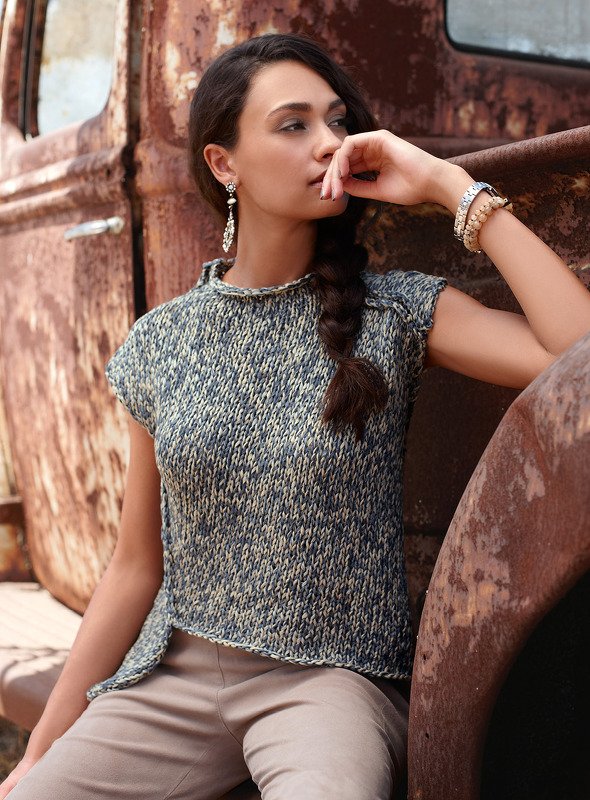 Strickanleitung Shirt Chennée