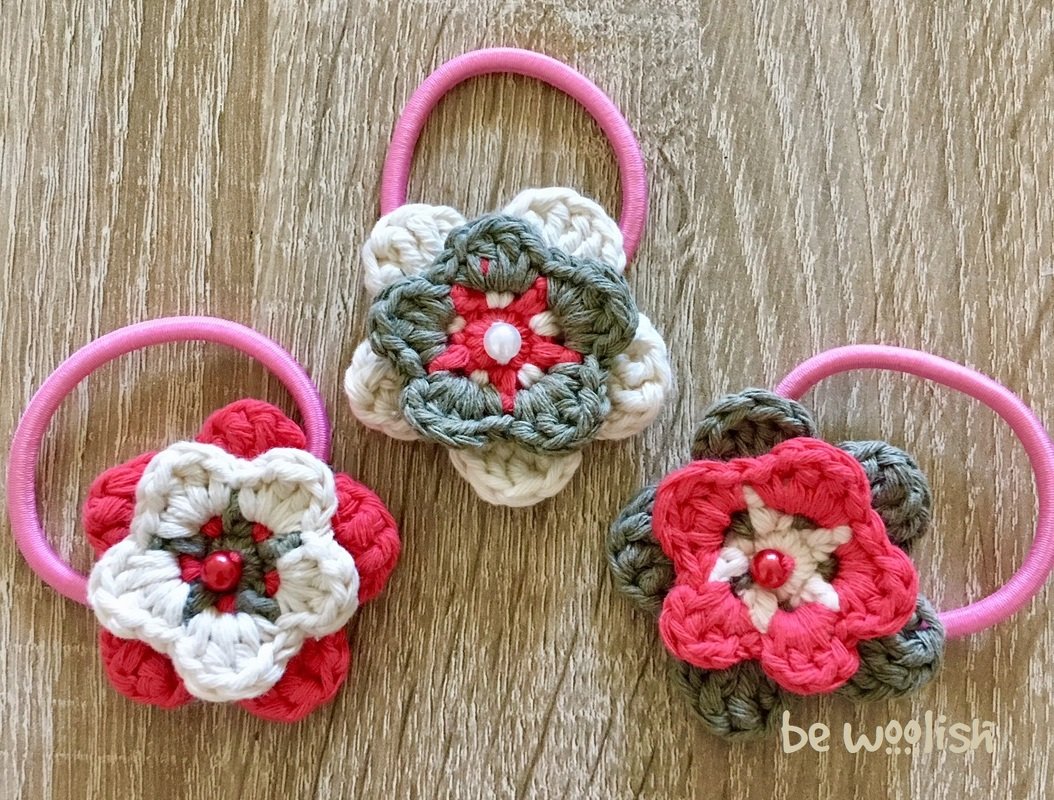 Häkelanleitung kleine Blüte