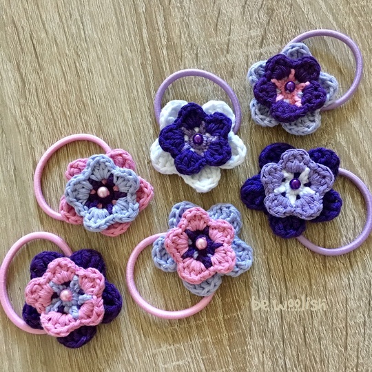 Häkelanleitung kleine Blüte