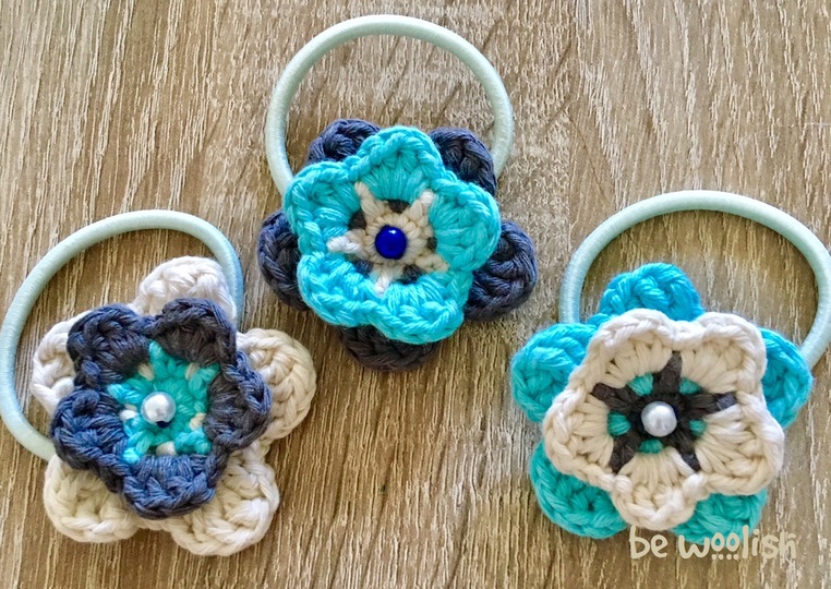 Häkelanleitung kleine Blüte