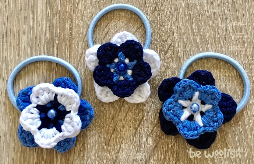 Häkelanleitung kleine Blüte