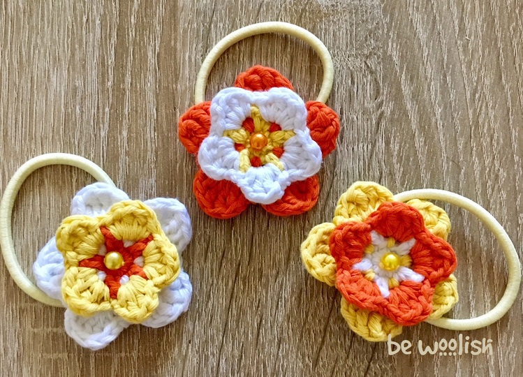 Häkelanleitung kleine Blüte