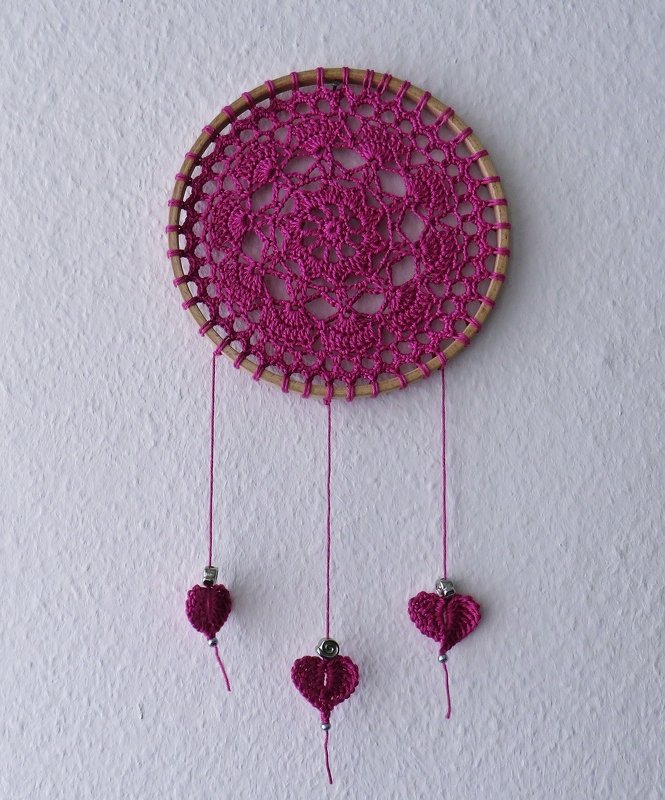 Traumfänger Violet Heart - Bild 2