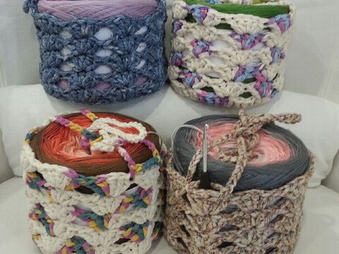 Häkelanleitung Bobbel Tasche