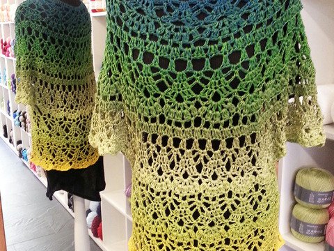 Häkelanleitung Shirt Gr. 38 bis 52