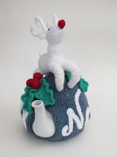 Noël Rudolph Tea Cosy, Egg Cosy and Mug Warmer Set