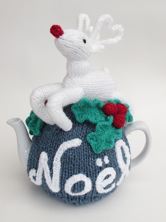 Noël Rudolph Tea Cosy, Egg Cosy and Mug Warmer Set