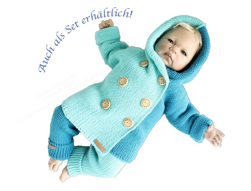 Baby & children's pants "Circus" (crocheted from leg to leg), size 0 m. - 3 - Image 2