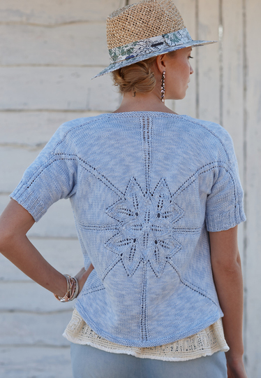 Strickanleitung verschlusslose Jacke Maru