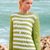 Strickpulli Olia mit vernetzter Rückenpartie