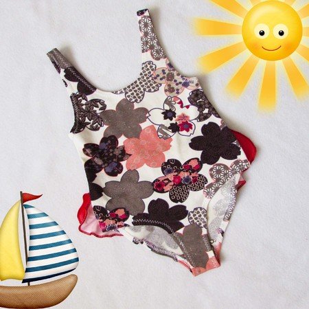 Swimsuit baby toddler,beach suit girl, one piece swimsuit, girls leotard, children's sewing pattern to fit 1,5 to 8 years.
