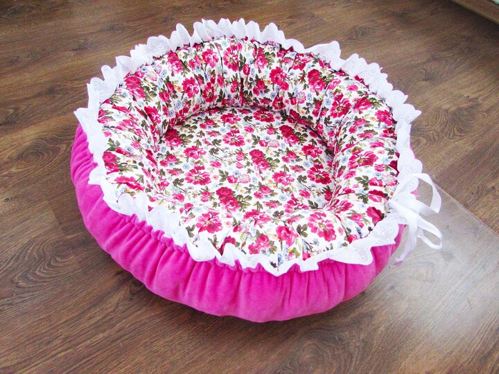 Pat bed, cat's or dog's cushion sewing pattern