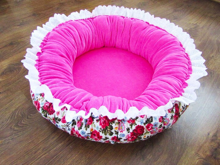 Pat bed, cat's or dog's cushion sewing pattern