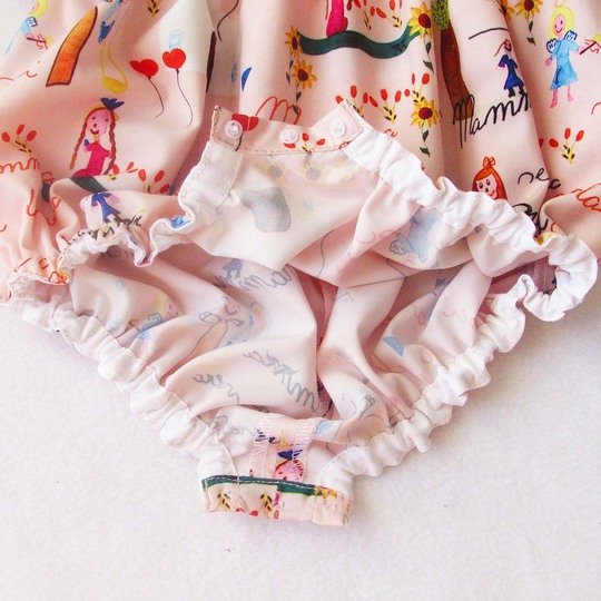 Romper #6 for baby and toddler,Overalls for girl,boy,children's sewing pattern and instruction,to fit 3 months to 2 years.