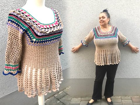 duftige Sommer - Tunika FRIDA