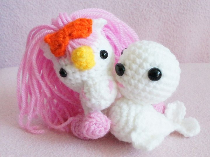 Sparpaket kleines Einhorn und Robbe häkeln, Häkelanleitung Sparset