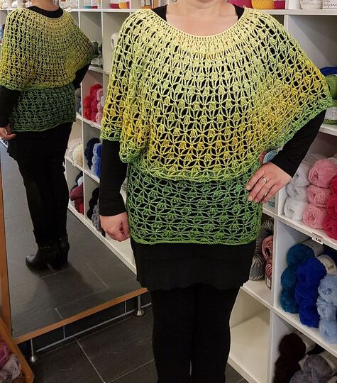 Häkelanleitung Longshirt Tinker Bell