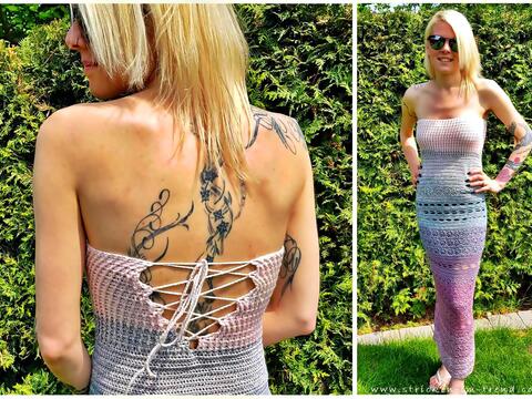 Häkelanleitung für Strandkleid / Kleid | BOBBEL#Summer