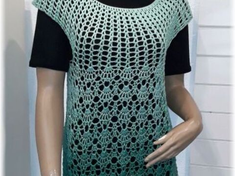 Häkelanleitung  Kleid Aurora alle Größen