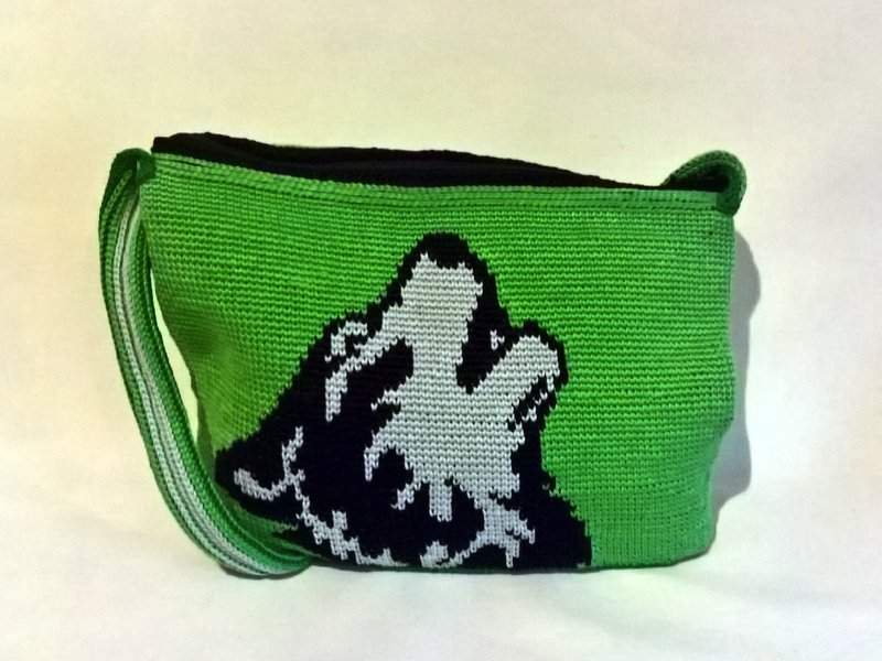 Häkelanleitung Umhängetasche Wolf - Bild 3