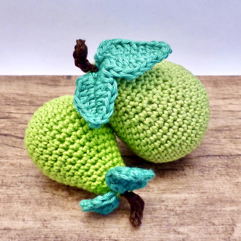 Birne für den Kaufmannsladen häkeln - Bild 2