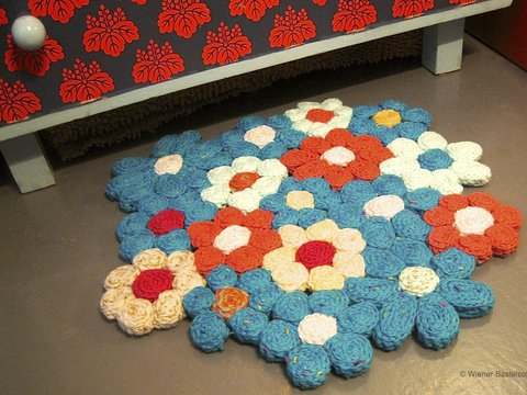 Blumenteppich, dicker, bunter Restefresser für Anfänger mit Geduld