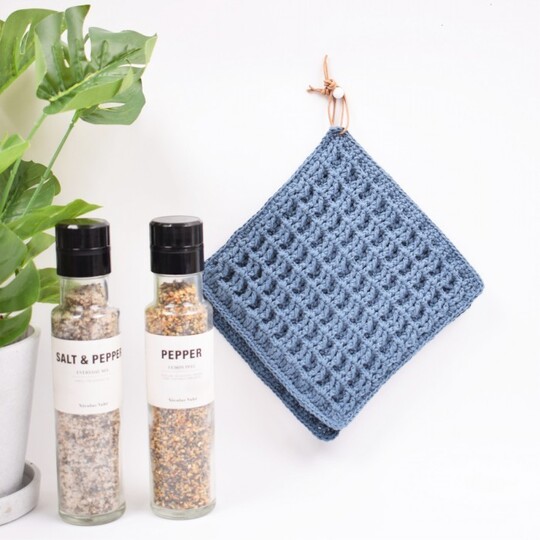 Pannenlappen in wafelpatroon 8/4