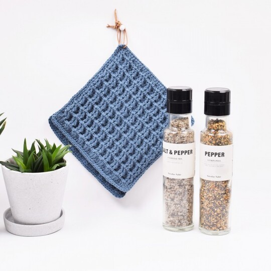 Pannenlappen in wafelpatroon 8/4