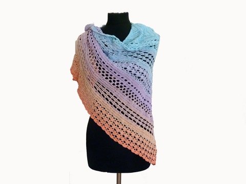 Häkelanleitung "Tuch Softly"