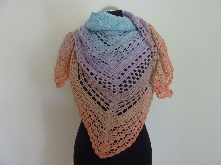 Häkelanleitung - Tuch "Softly"