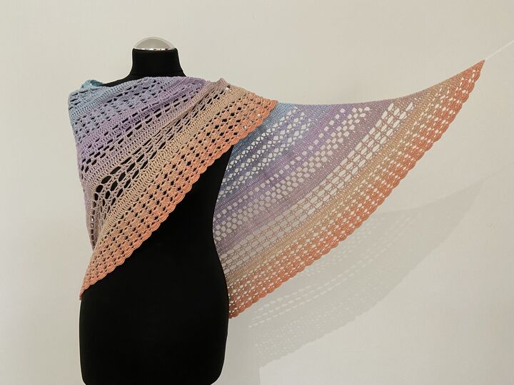 Häkelanleitung - Tuch "Softly"