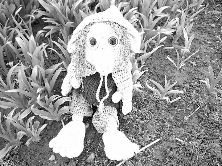 Waldkobold Waldemar zum Häkeln - XXL