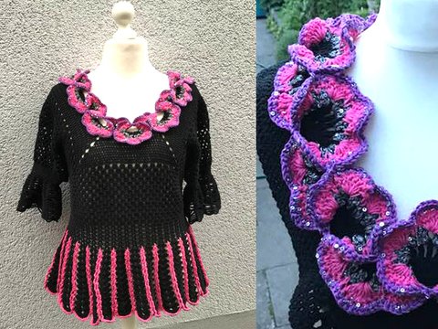 bezaubernde  Tunika "MAGNOLIA"