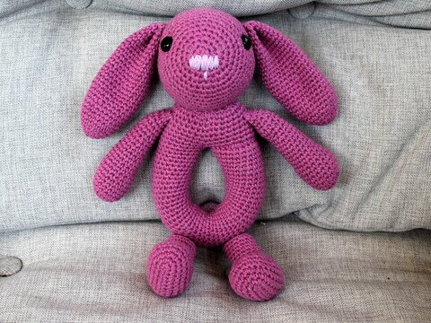 Hasenrassel Schlappohr Häkelanleitung